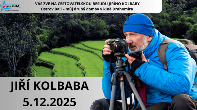 Jiří Kolbaba - Ostrov Bali – můj druhý domov v kině Drahomíra